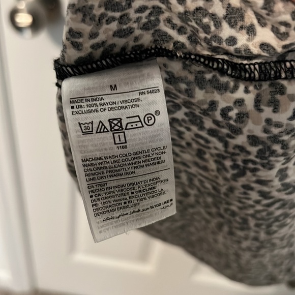 Old Navy Leopard Tassel Swing Dress - Picture 7 of 7